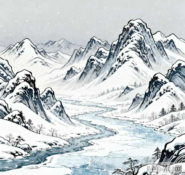 大雪诗吟23首:凄凄岁暮风,翳翳经日雪。倾耳无希声,在目皓已洁