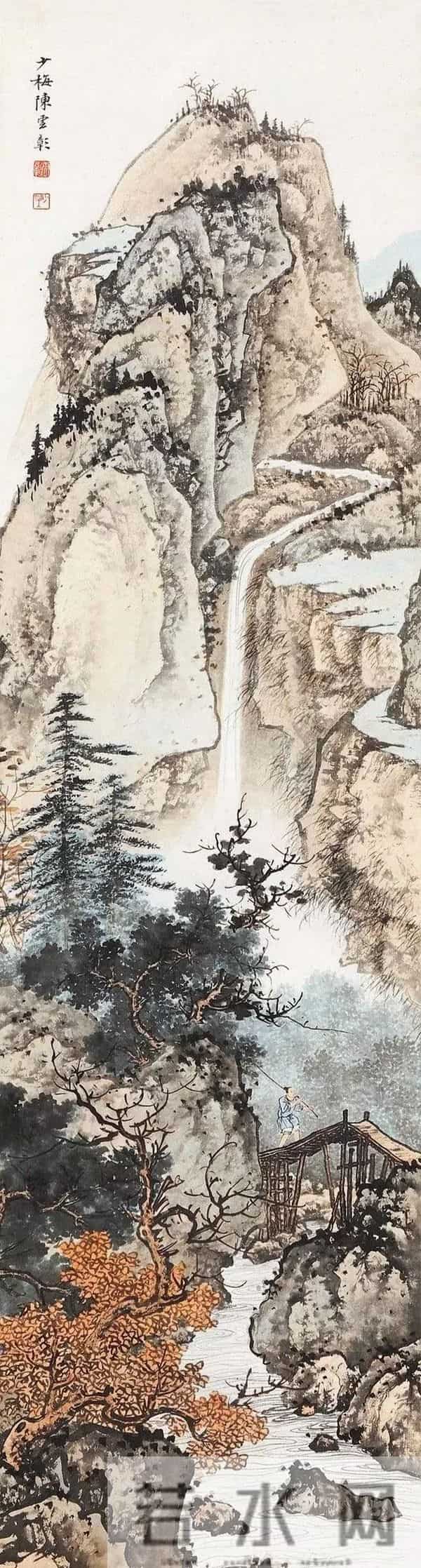 这位大师的山水,看一眼会让你爱上!