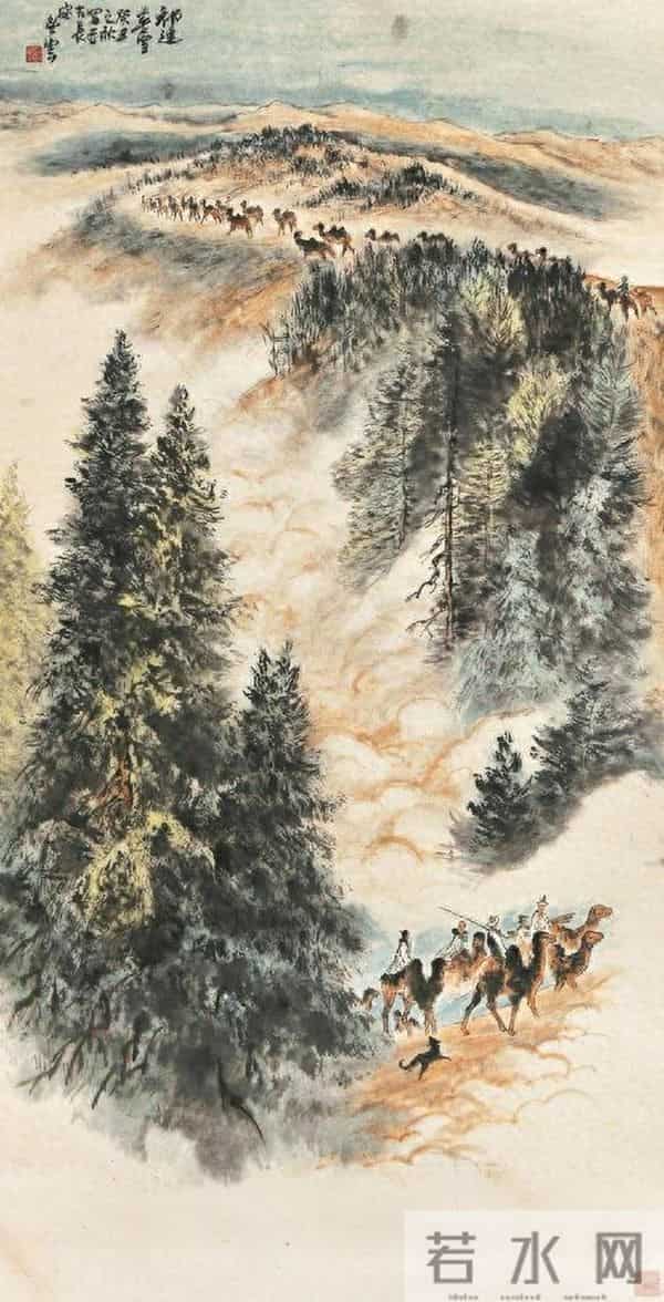 一代宗师赵望云,果真是站在云端让人仰望的巨匠!