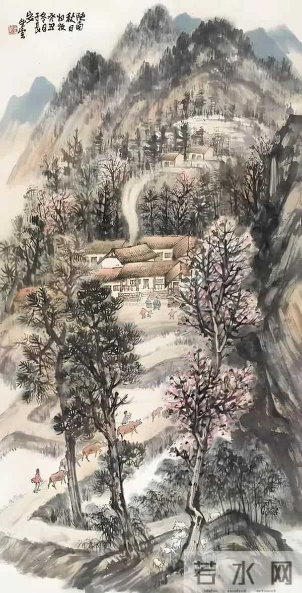 一代宗师赵望云,果真是站在云端让人仰望的巨匠!