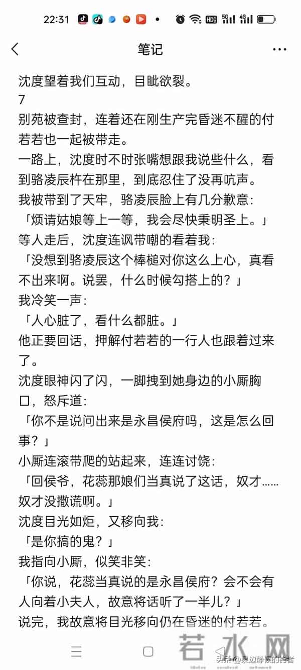 嫁给沈度的第二年，侯府突然被查抄，我被婆母偷偷从密道里送出来