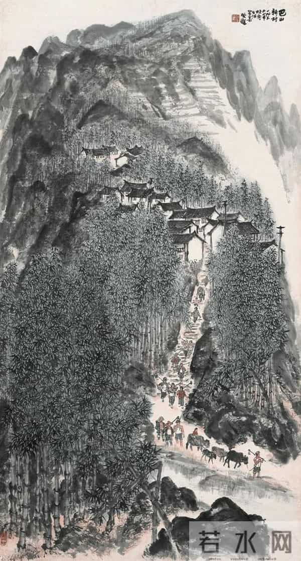 一代宗师赵望云,果真是站在云端让人仰望的巨匠!