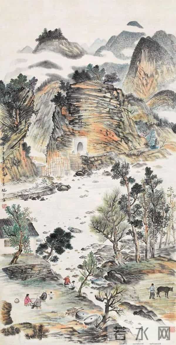 一代宗师赵望云,果真是站在云端让人仰望的巨匠!