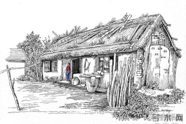 2025年钢笔画作品集，坚持就有收获