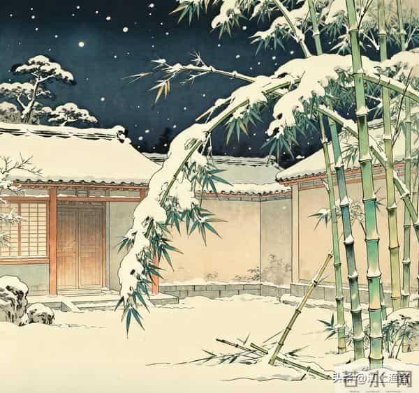 大雪诗吟23首:凄凄岁暮风,翳翳经日雪。倾耳无希声,在目皓已洁