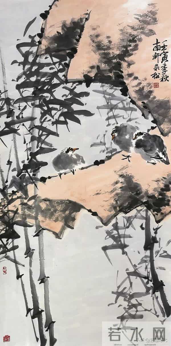 作品欣赏 - 墨语流觞——天津湖社美术家作品巡回展三亚站(二)