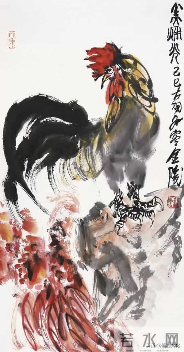 “画鸡大师”——陈大羽先生国画精品高清全图赏析