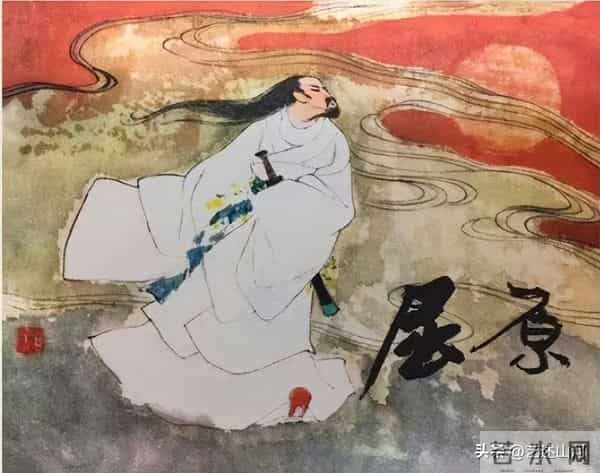 首届连环画二等奖《屈原》，神童画家刘旦宅23岁创作 白描入木三分