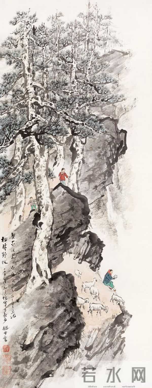 一代宗师赵望云,果真是站在云端让人仰望的巨匠!