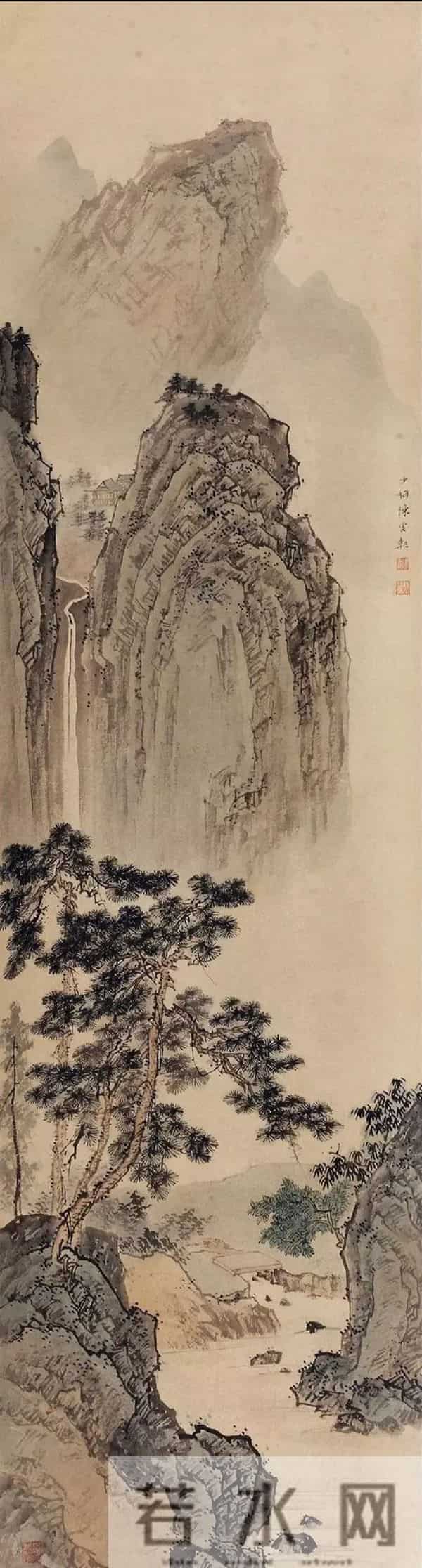 这位大师的山水,看一眼会让你爱上!