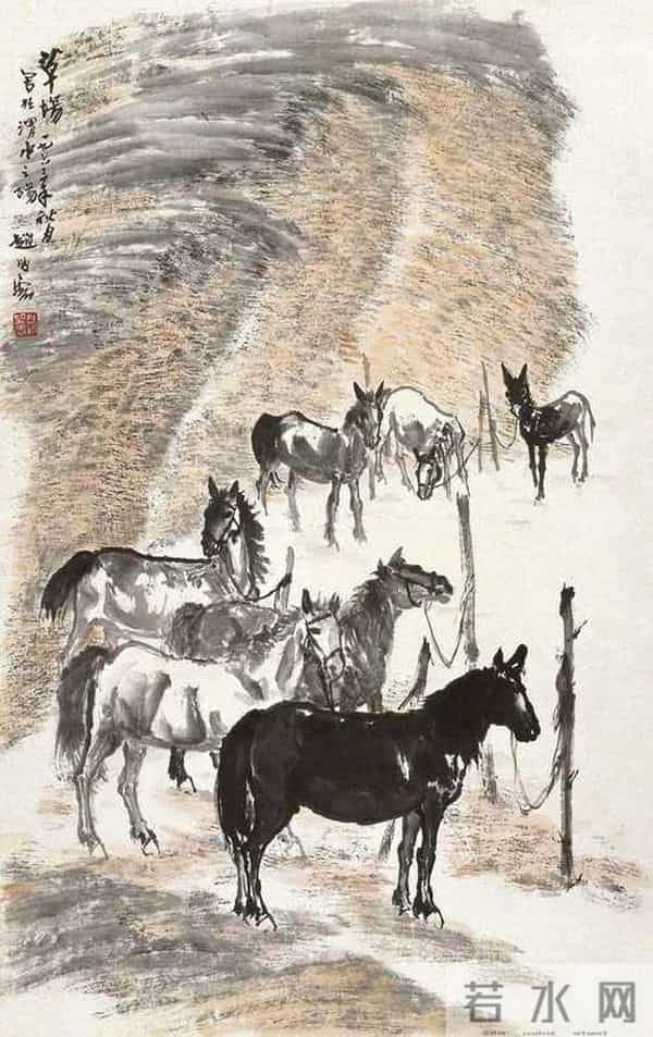 一代宗师赵望云,果真是站在云端让人仰望的巨匠!