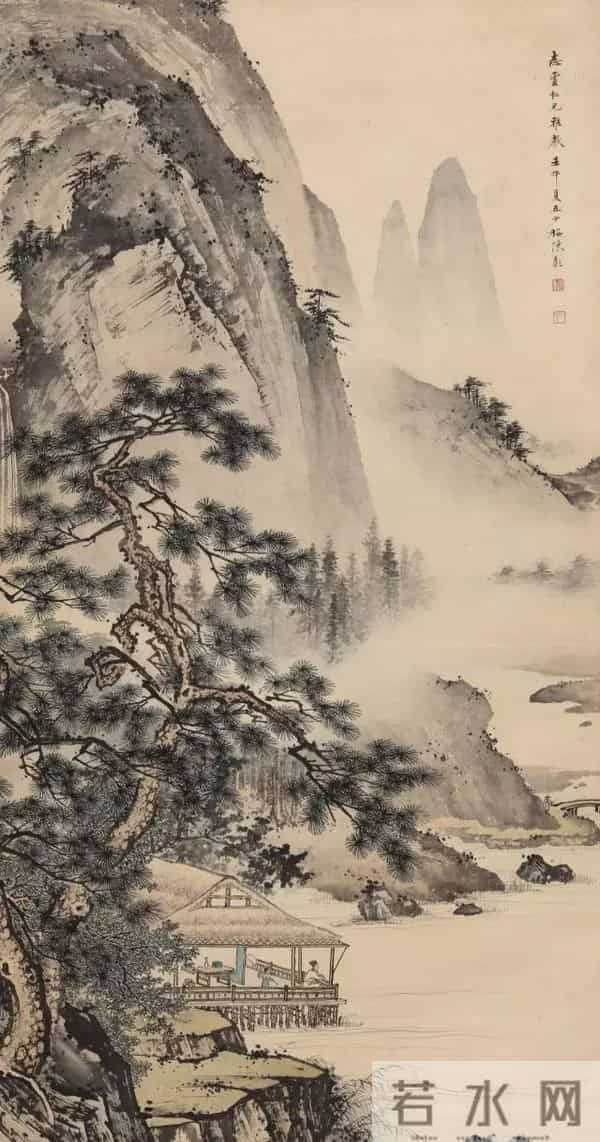 这位大师的山水,看一眼会让你爱上!