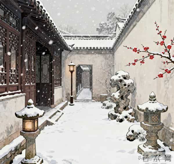 大雪诗吟23首:凄凄岁暮风,翳翳经日雪。倾耳无希声,在目皓已洁