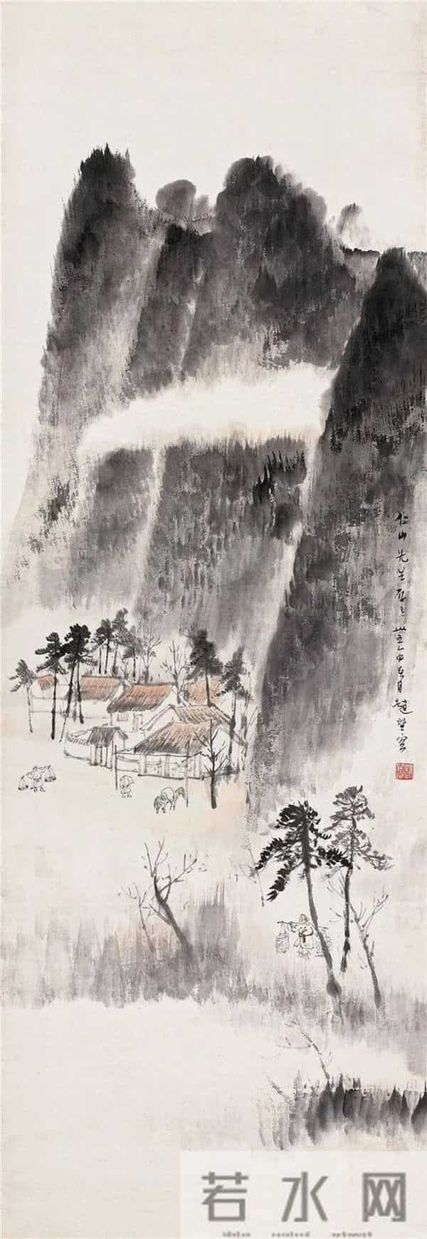 一代宗师赵望云,果真是站在云端让人仰望的巨匠!