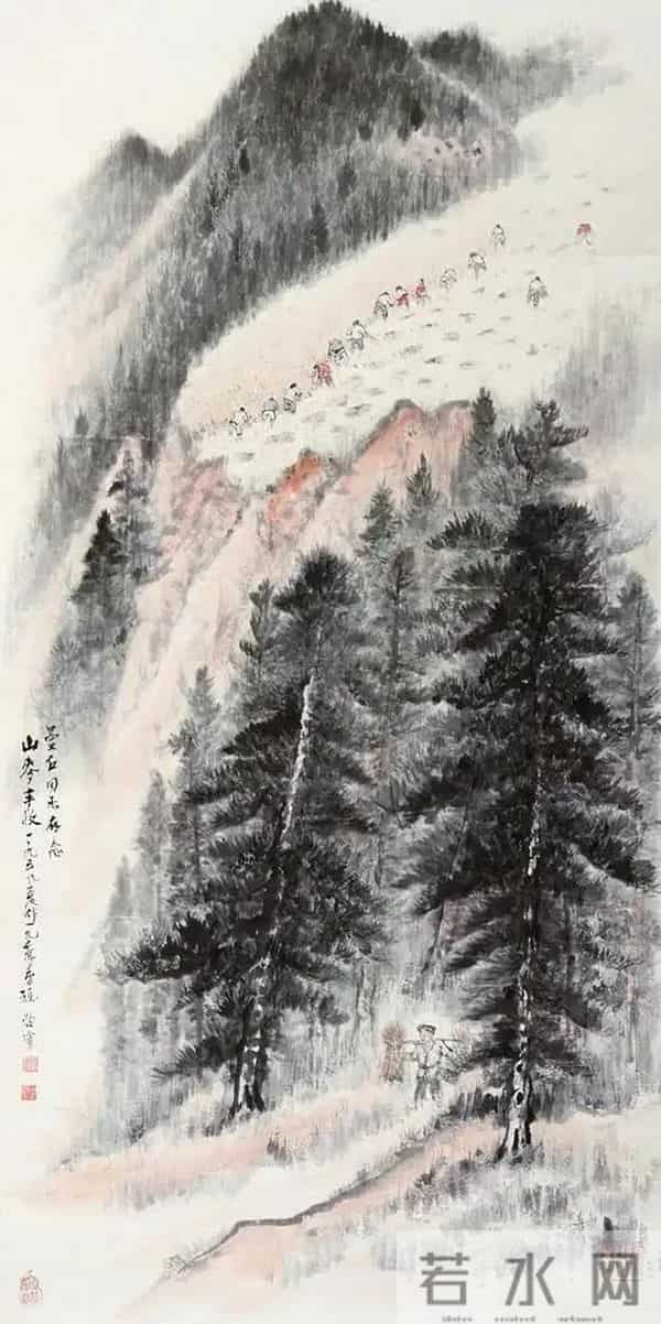 一代宗师赵望云,果真是站在云端让人仰望的巨匠!