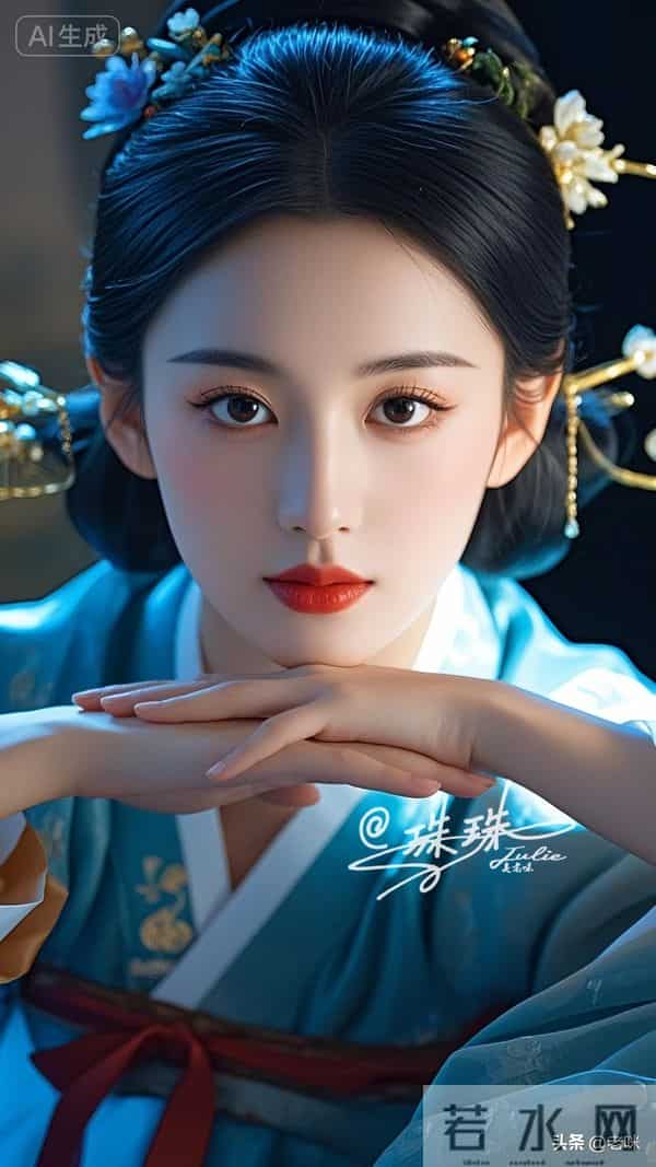 油画——穿越时空的美，朝鲜伎生的美貌，藏着极致的雅致与风情