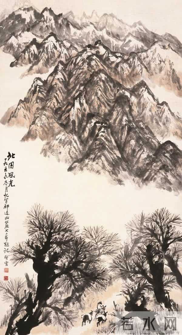 一代宗师赵望云,果真是站在云端让人仰望的巨匠!