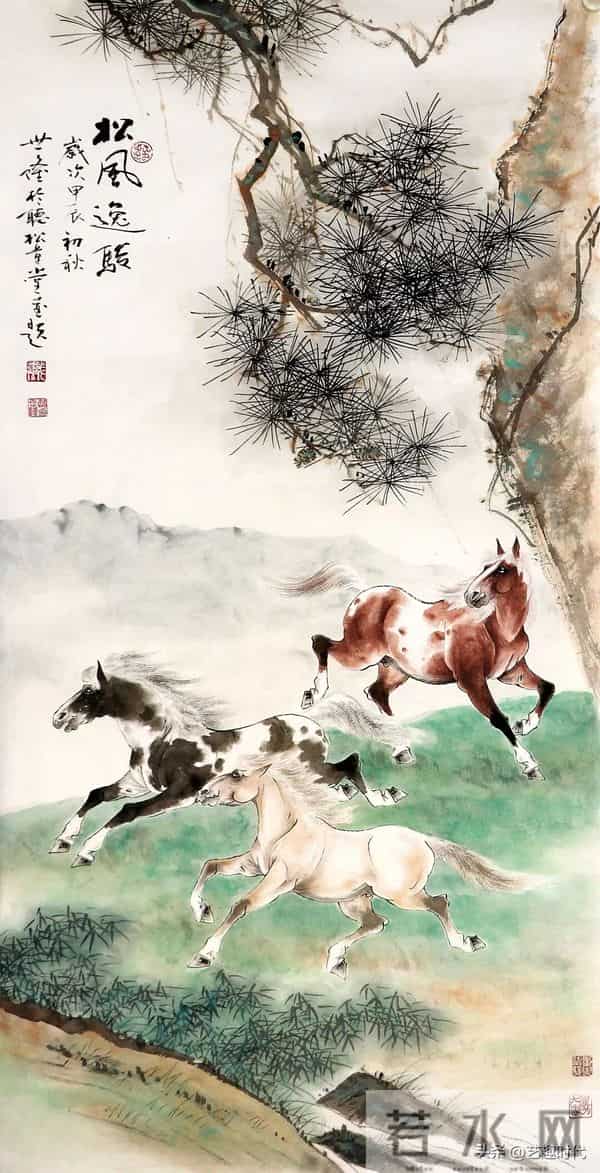 作品欣赏 - 墨语流觞——天津湖社美术家作品巡回展三亚站(二)