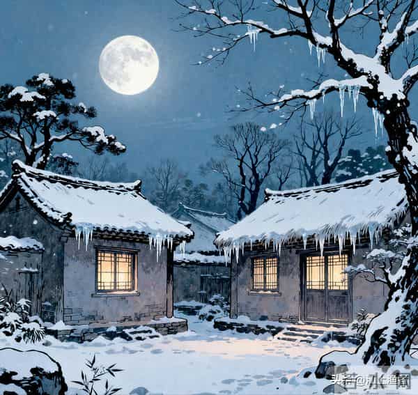 大雪诗吟23首:凄凄岁暮风,翳翳经日雪。倾耳无希声,在目皓已洁