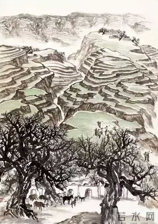 一代宗师赵望云,果真是站在云端让人仰望的巨匠!