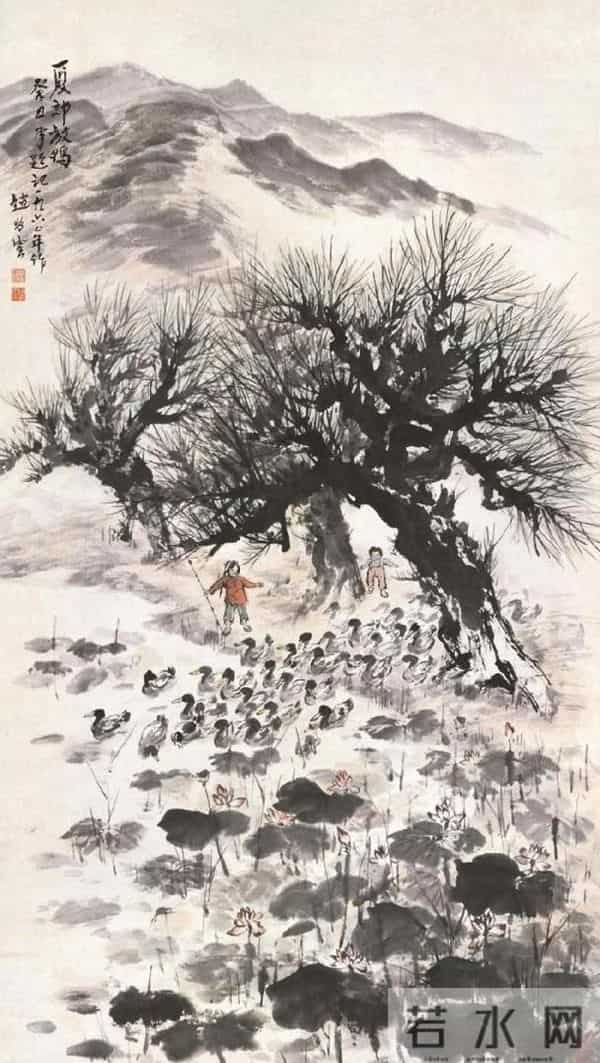 一代宗师赵望云,果真是站在云端让人仰望的巨匠!