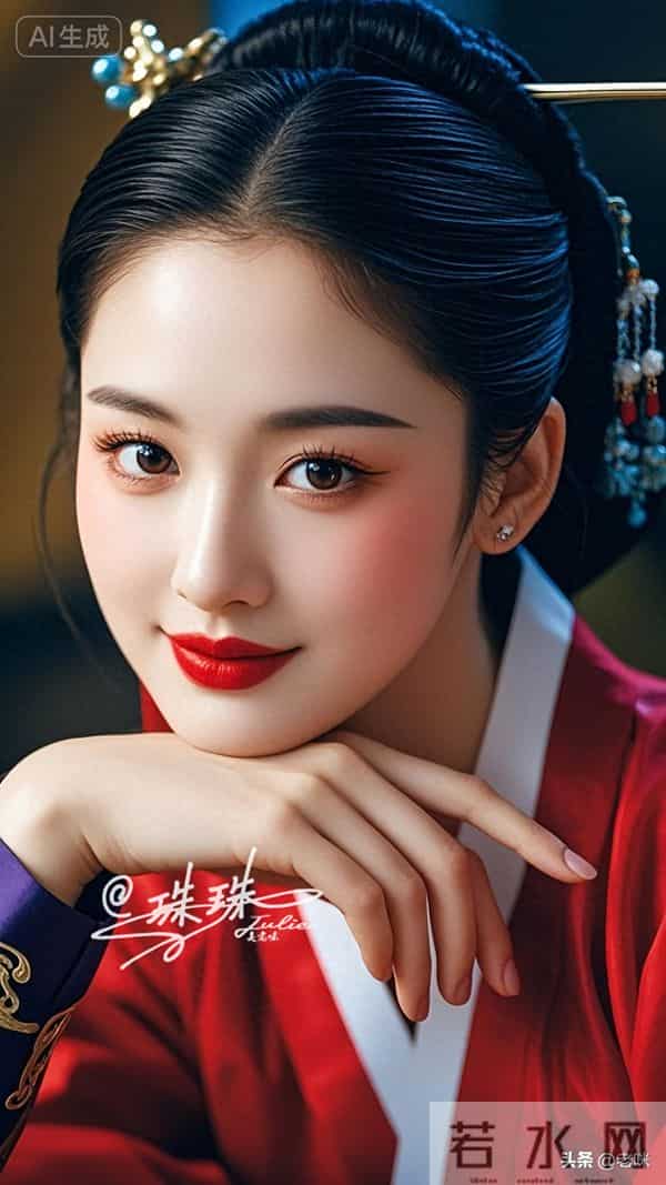 油画——穿越时空的美，朝鲜伎生的美貌，藏着极致的雅致与风情