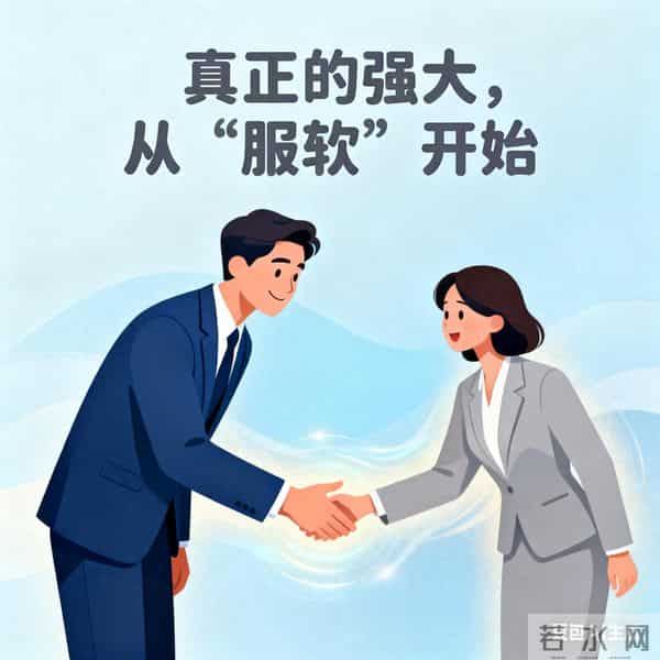 职场中一个人真正的“强大”，是从“服软”开始的