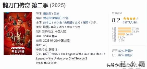 2025年评分最高的十部古装剧,《藏海传》排在第七位