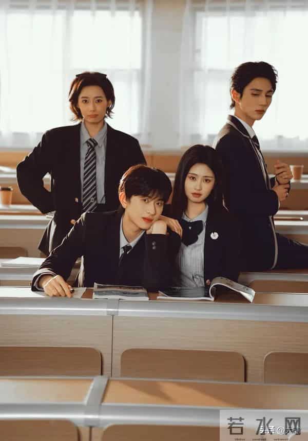 古装美男转型校霸！陈添祥朱小雪二搭《格林童话》校园暗恋名场面