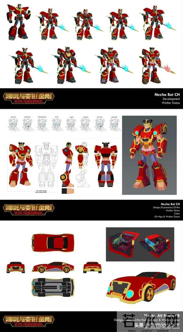 动画《我的哪吒与变形金刚》定档12月6日，中美合拍，神奇搭配？