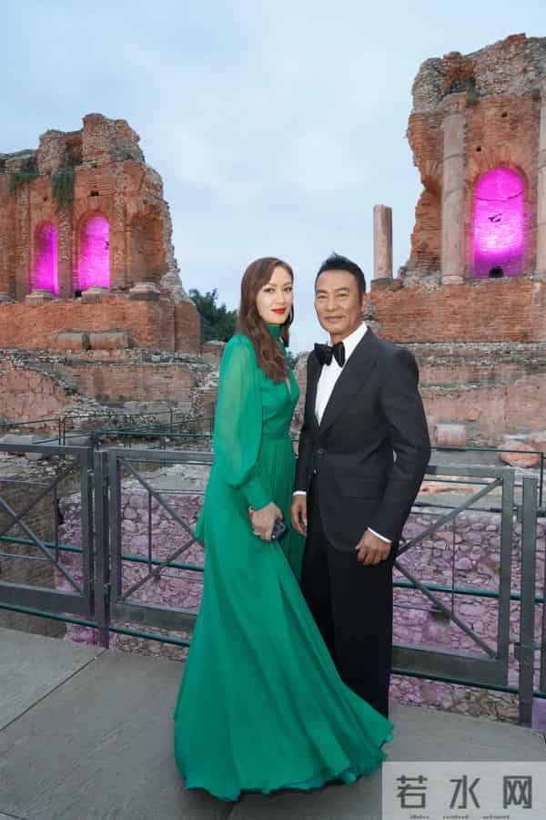 温州日清集团嫁女，甄子丹和汪诗诗甜蜜牵手，任达华女儿长得像他