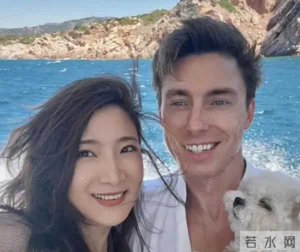 陈赫前妻在沙特过生日，外国老公现身两人十指紧扣，男方身材不错