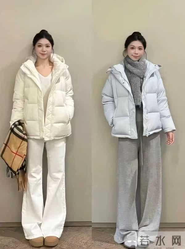 8套冬日羽绒服懒人穿搭｜显瘦还保暖！