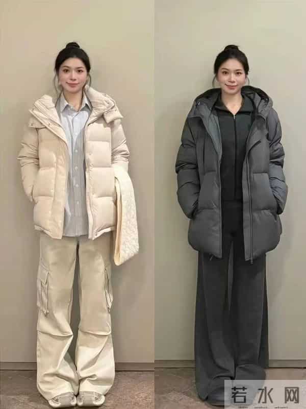 8套冬日羽绒服懒人穿搭｜显瘦还保暖！