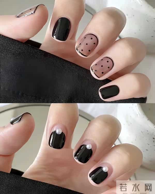 黑色经典赫本风