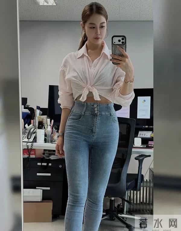 高腰牛仔裤YYDS!真的适合我这个老阿姨了