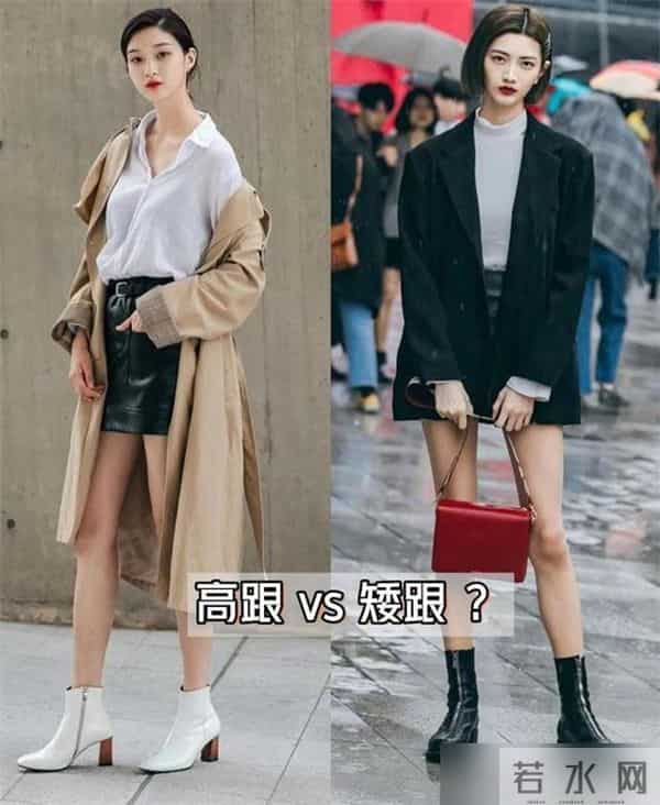 平头靴“不香了”，今年秋冬更火的是“裸跟靴”，洋气显瘦又增高