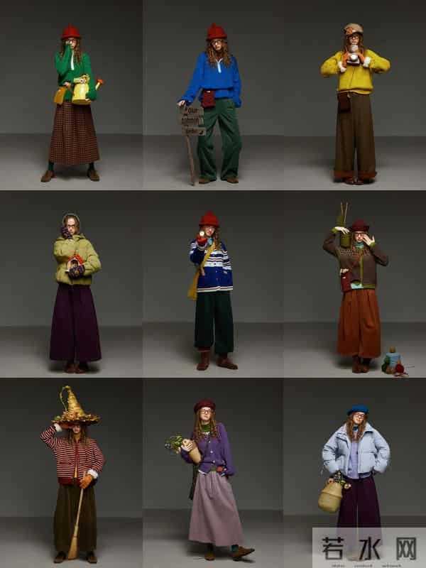 复古色彩搭配灵感-秋冬穿搭合集