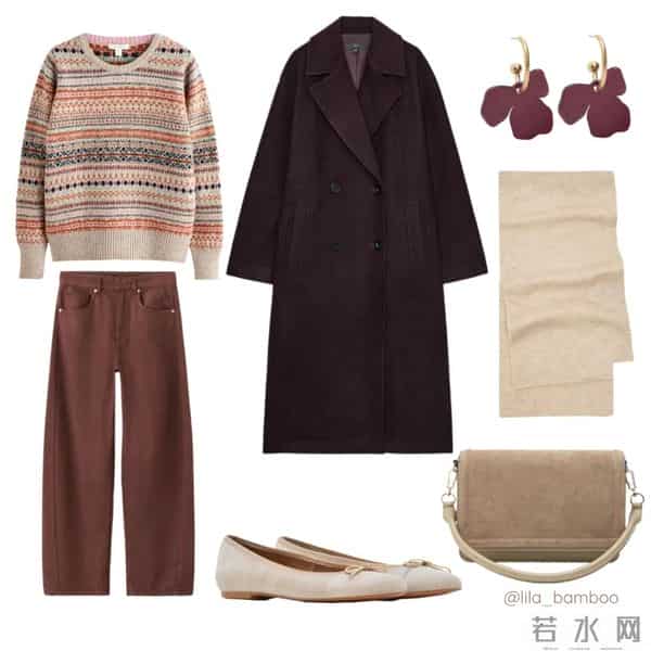 冬天这么穿,朋友圈问爆链接的模板级搭配