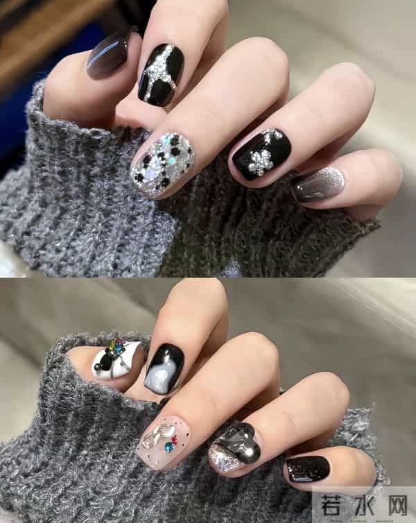 黑色经典赫本风