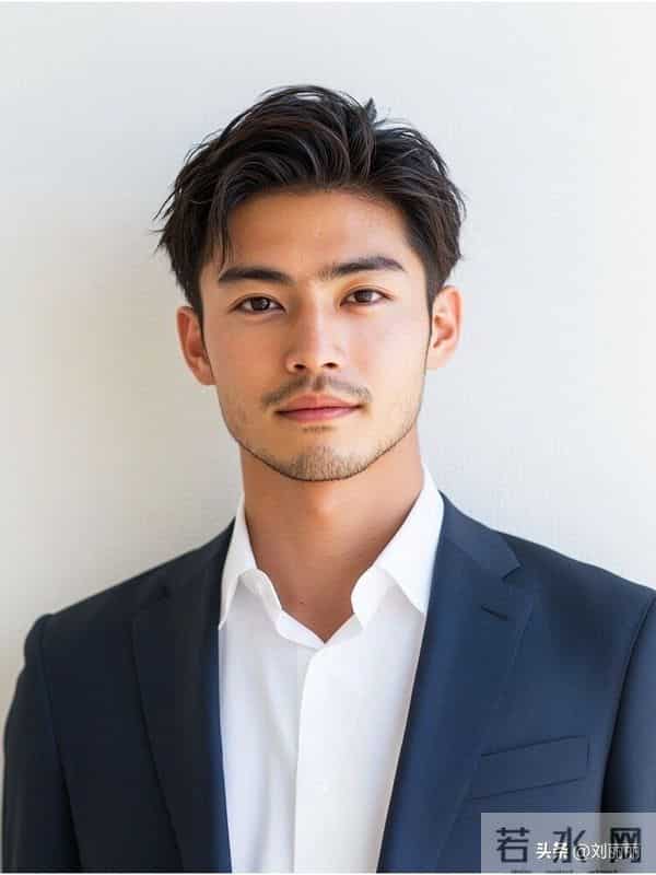 2025男士发型顶流：渐变层次短发，解锁多元风格的利落美学