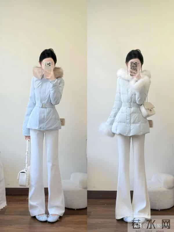 冬日穿衣不臃肿|毛茸茸+阔腿裤的显瘦保暖穿搭