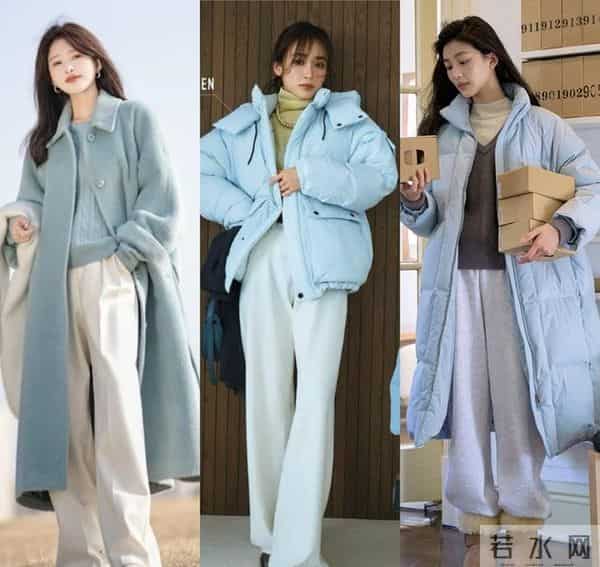 秋冬除了黑白灰，穿这个颜色也好美