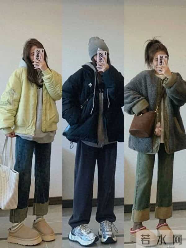 女生秋冬穿搭：简单也能美得冒泡！
