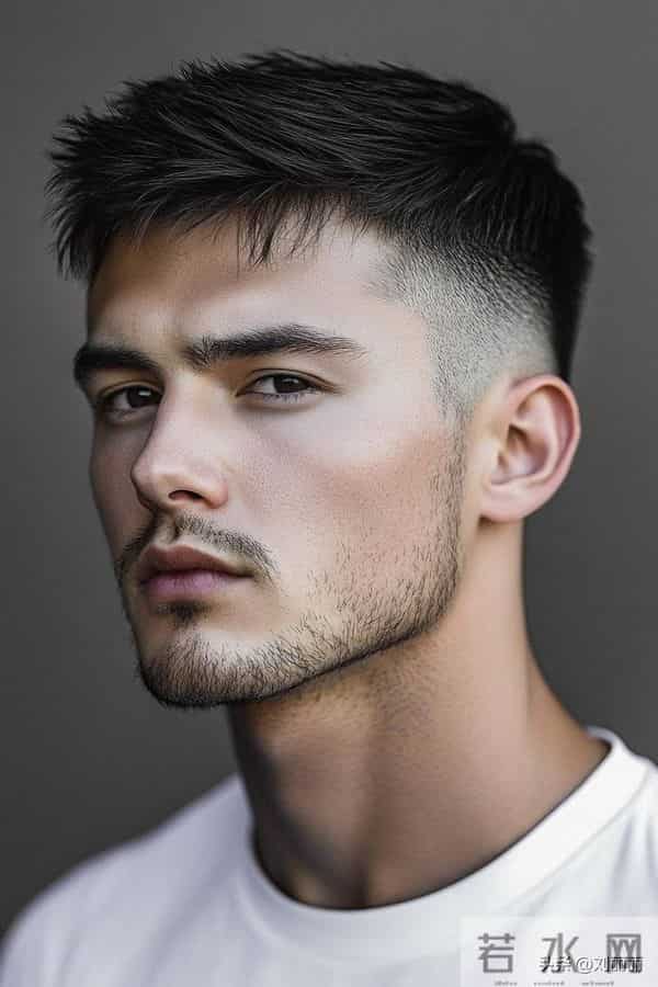 2025男士发型顶流：渐变层次短发，解锁多元风格的利落美学