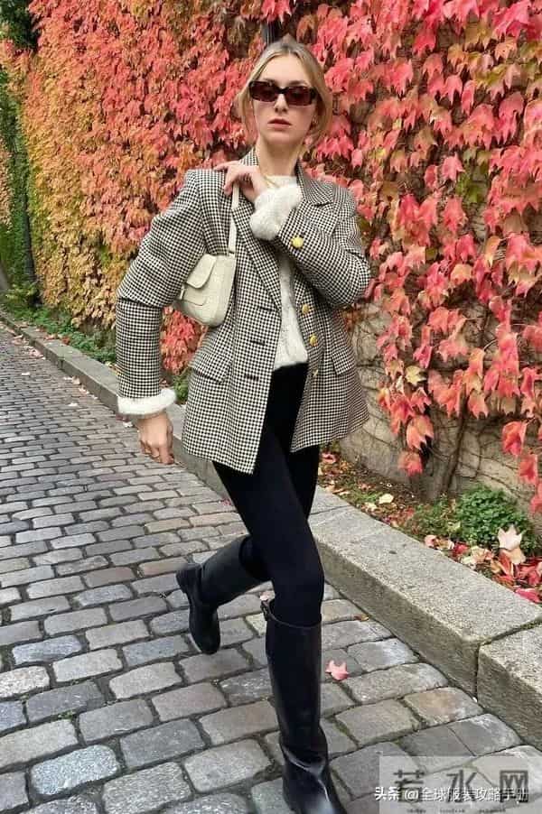 冬天穿“鲨鱼裤”,时髦又减龄!