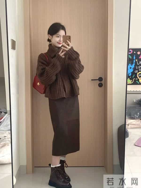 今年秋冬大火的棕色,这么穿也太美了!