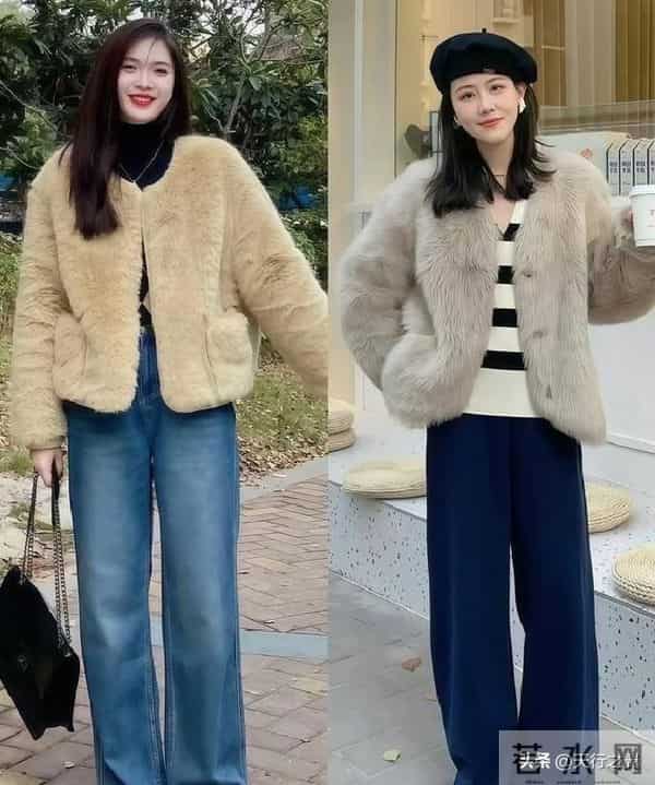 今年流行穿“皮草”，洋气高级又好看！