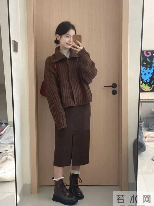 今年秋冬大火的棕色,这么穿也太美了!