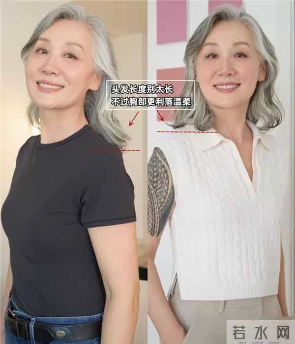 为什么说：女人老了，“披发”比卷发显老？看完这3组对比就懂了